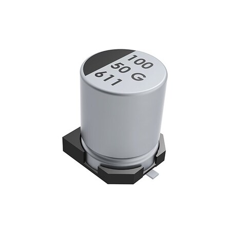 Kemet Aluminum Electrolytic Capacitor, Polarized, Aluminum (Wet), 35V, 20% +Tol, 20% -Tol, 3.3Uf, Surface EDK335M035A9BAA